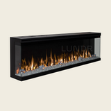 LUMI – Elektrische Sfeerhaard – 72 inch – 182 cm - 3-Zijdige Inbouwhaard - 3D Vlameffect