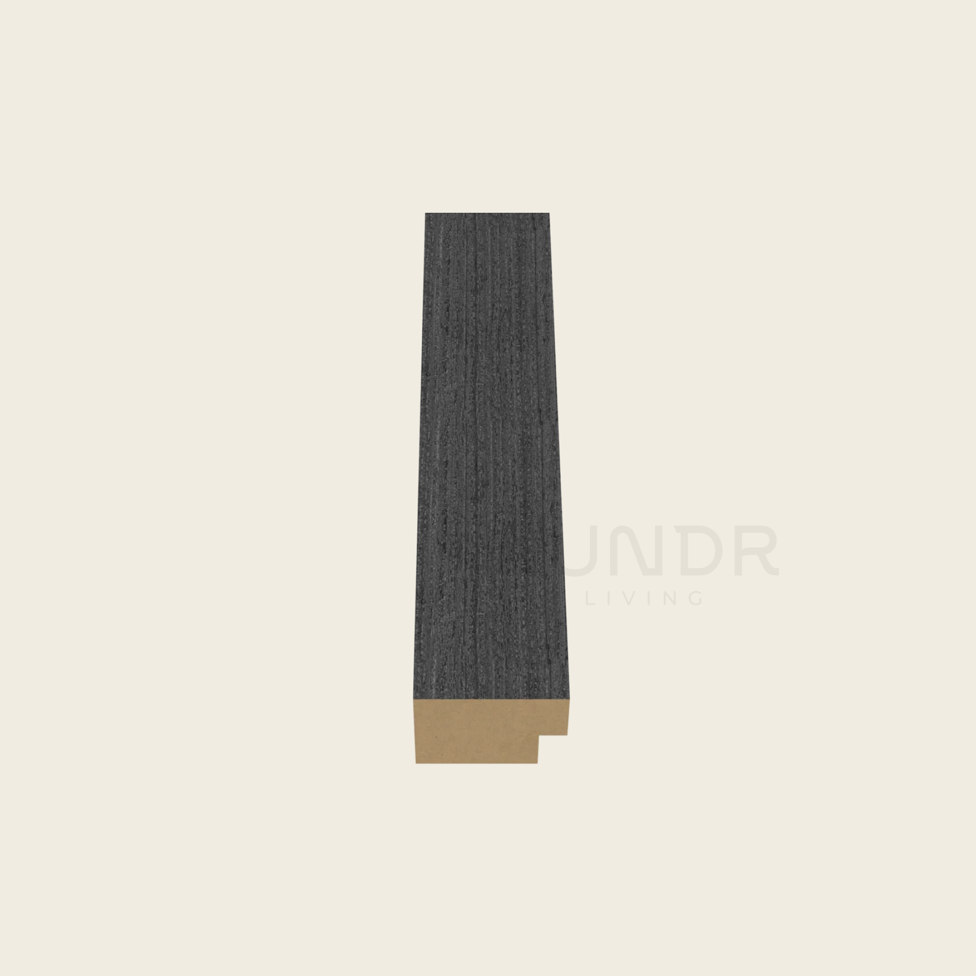 Eindlat 270 cm - Eiken Zwart