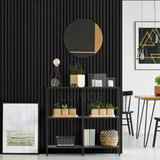 ASKA – Akoestische panelen - Eiken Zwart 280x60 cm