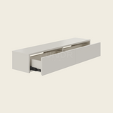 LUND – Zwevende kast 100x26x20 cm – Beige