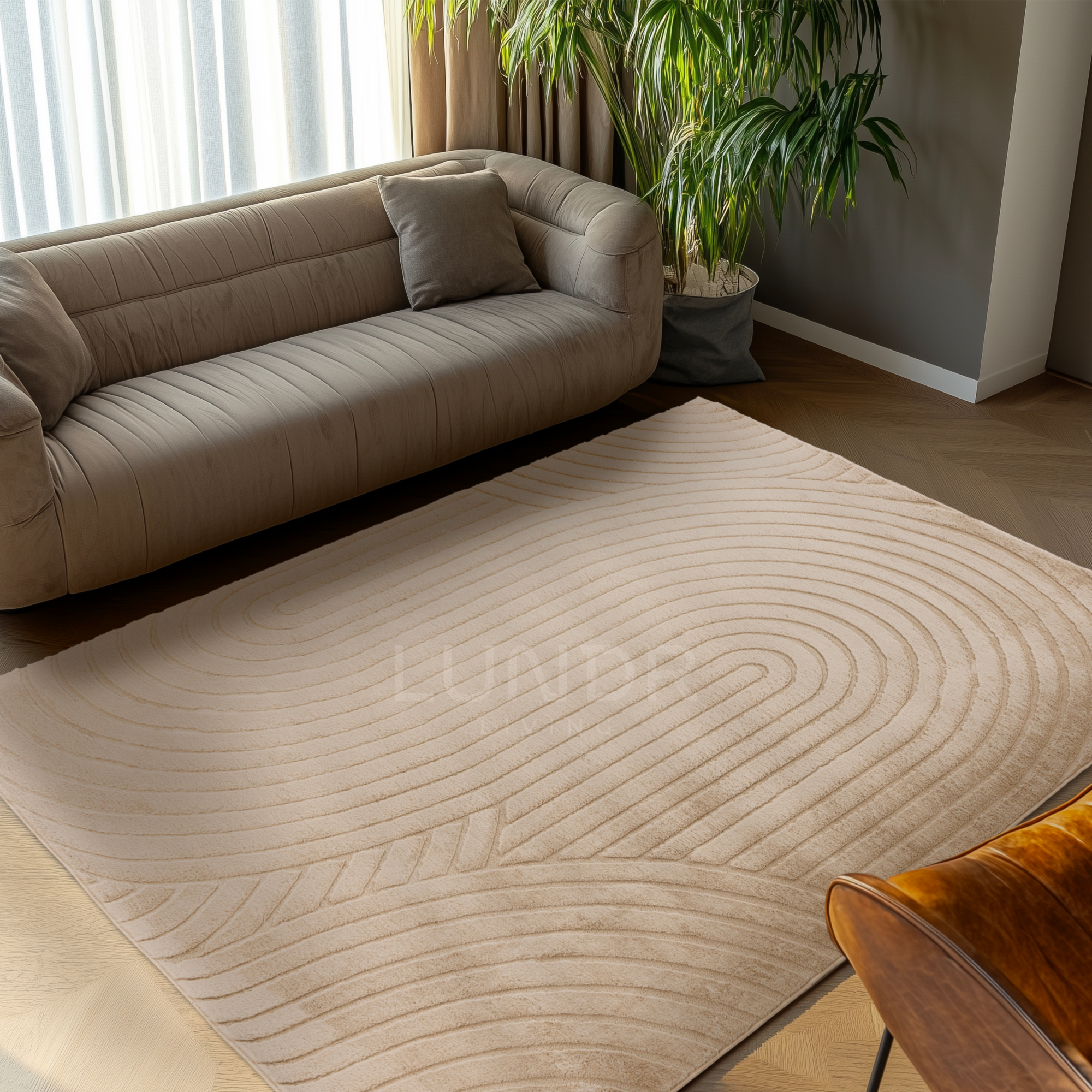 VÅG – Japandi Vloerkleed Beige