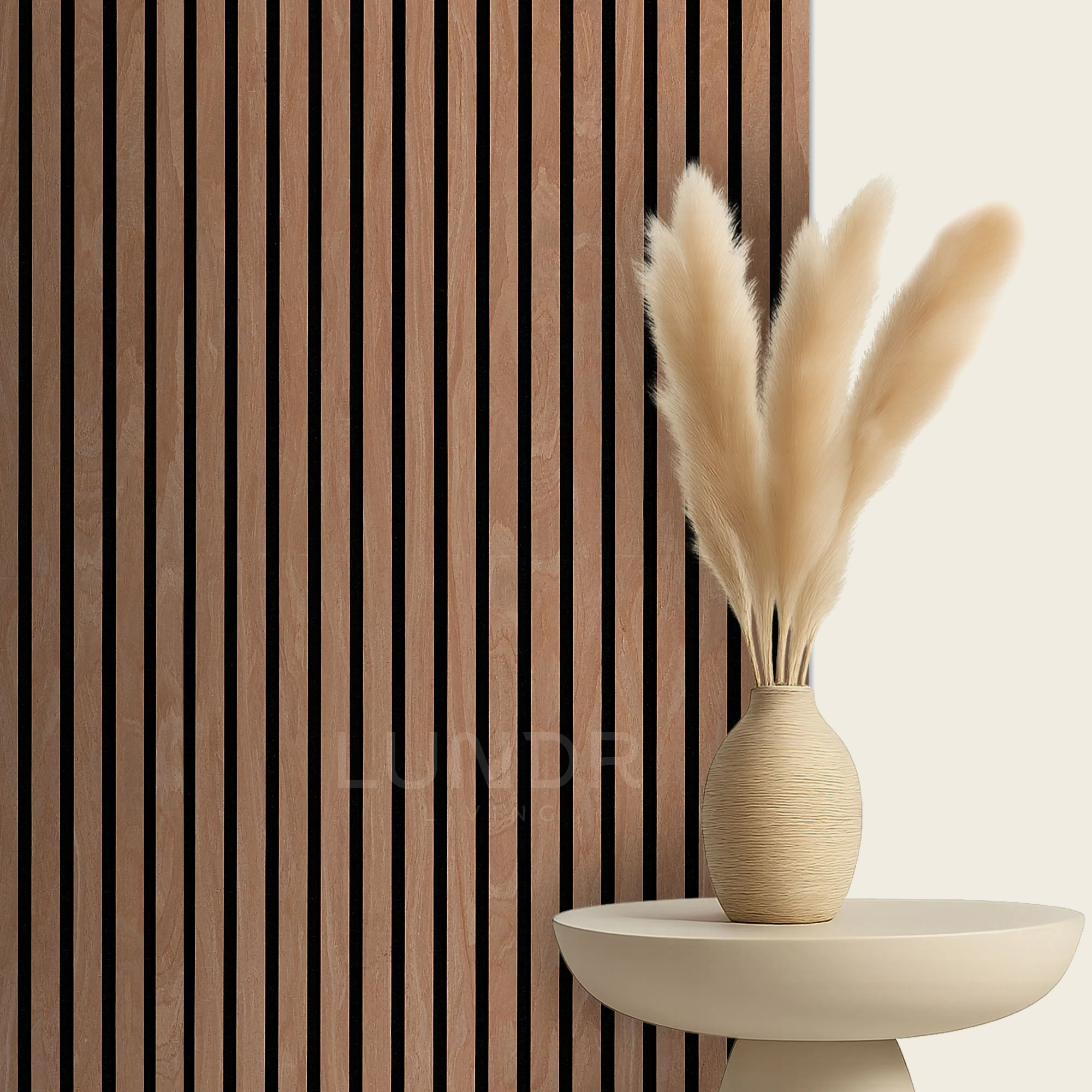 ASKA – Akoestische panelen - Eiken Mokka 260x60 cm