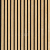 ASKA – Akoestische panelen - Eiken Light Naturel 260x60 cm