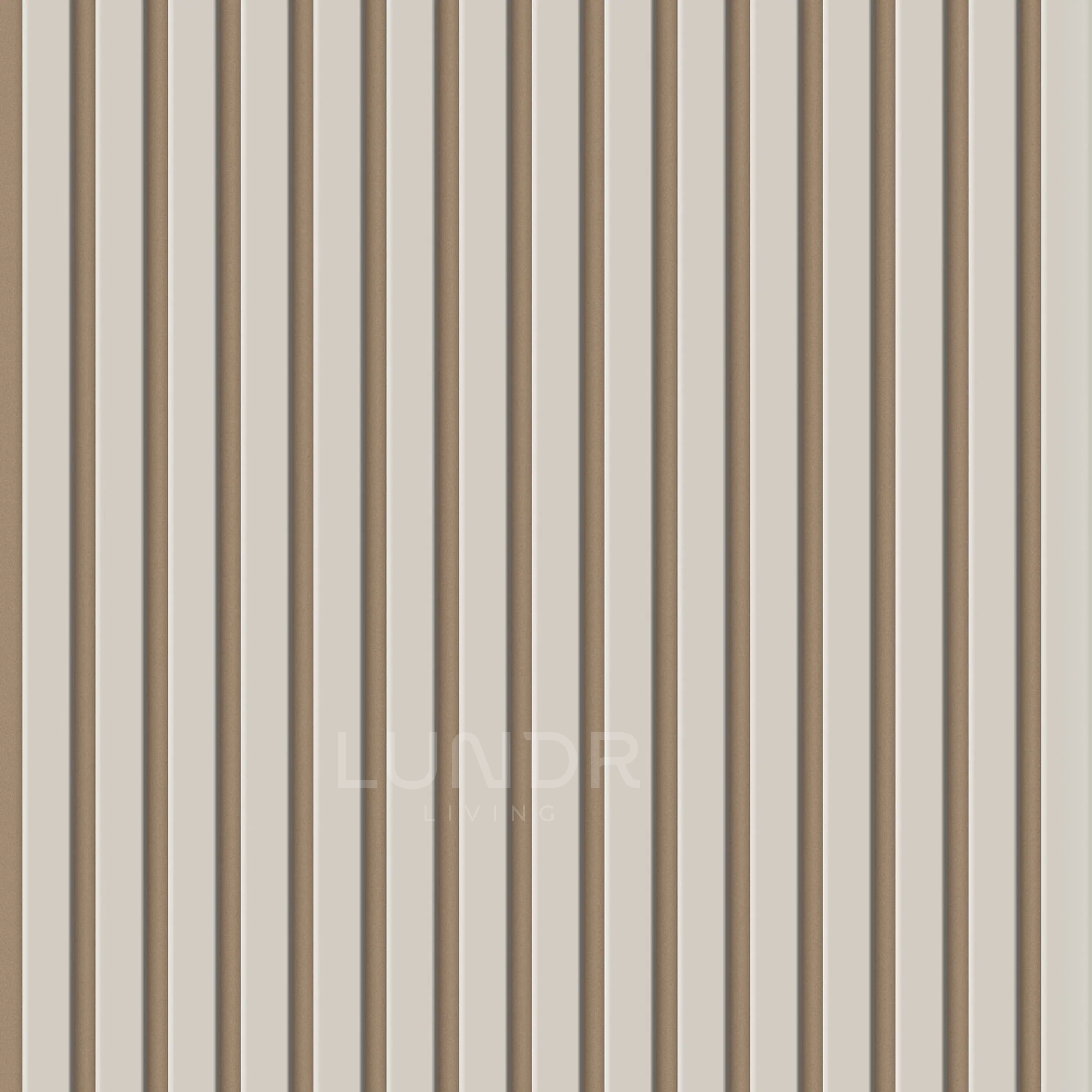 ASKA – Akoestische panelen - 270x60 cm Beige on Beige