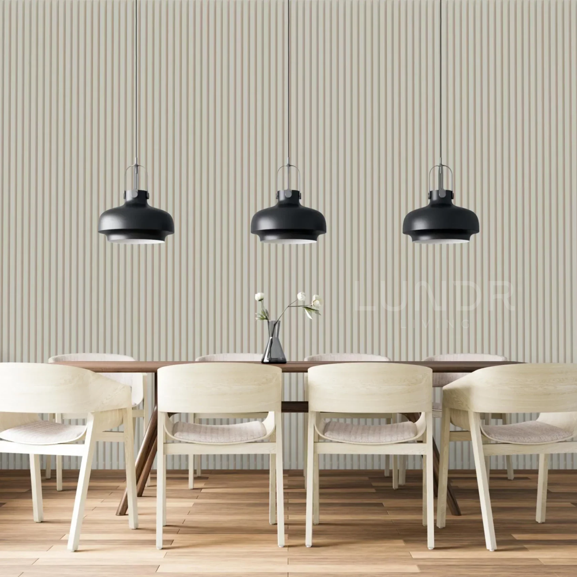 ASKA – Akoestische panelen - 270x60 cm Beige on Beige