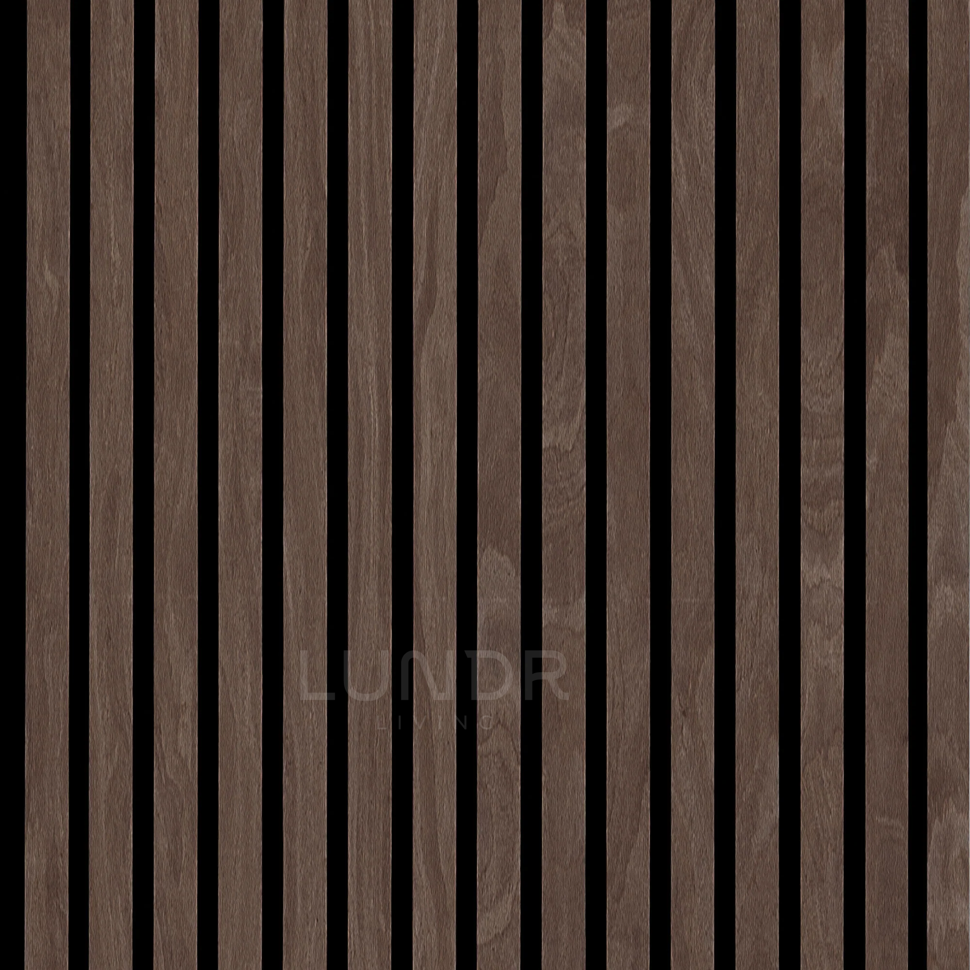 ASKA – Akoestische panelen - Eiken Dark Walnoot 300x60 cm