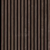 ASKA – Akoestische panelen - Eiken Dark Walnoot 300x60 cm