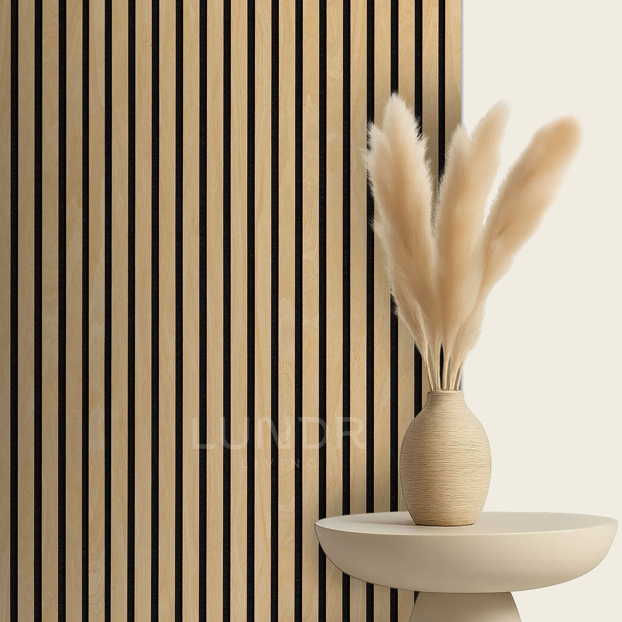 ASKA – Akoestische panelen - Eiken Naturel 300x60 cm