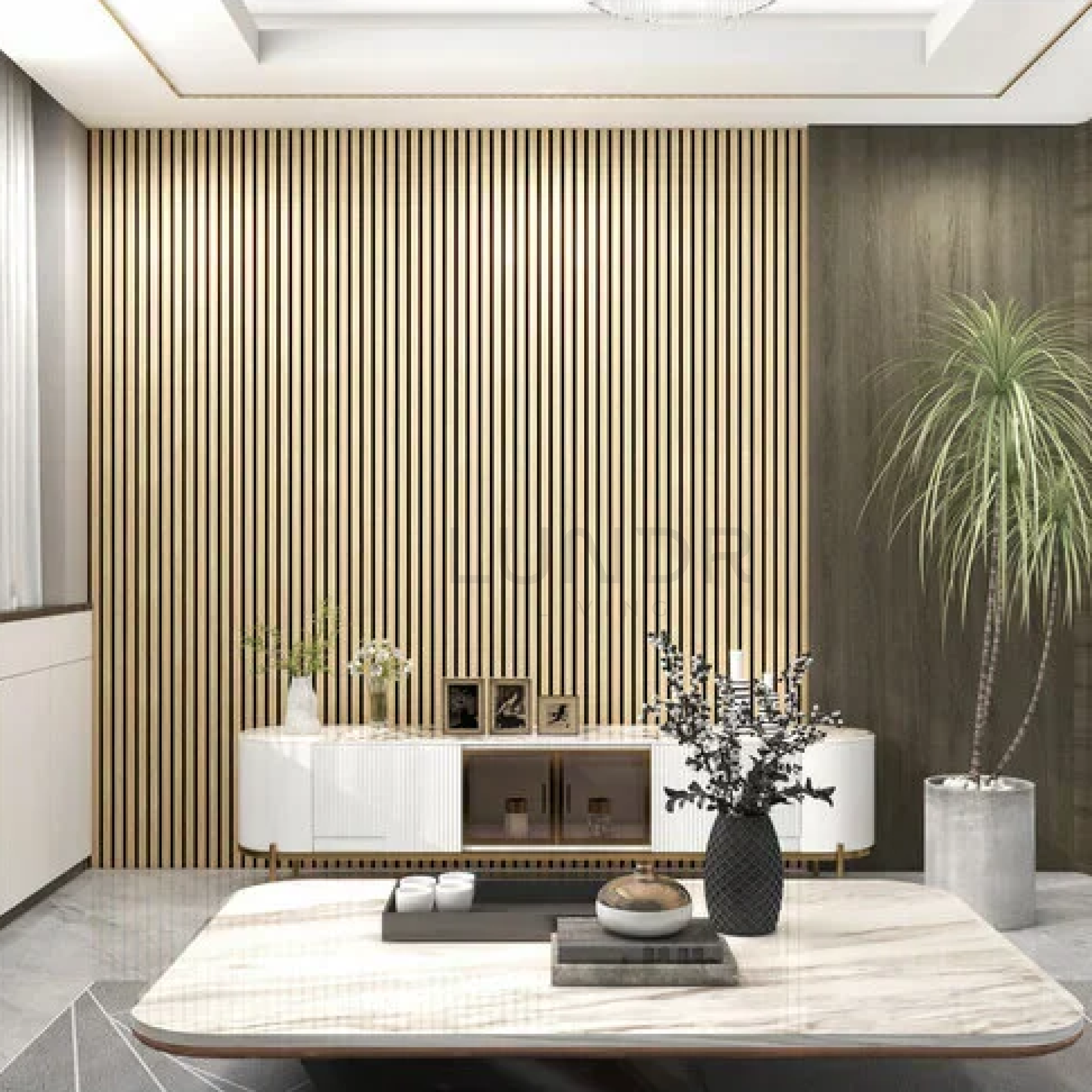 ASKA – Akoestische panelen - Eiken Naturel 300x60 cm