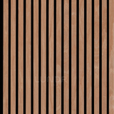 ASKA – Akoestische panelen - Eiken Mokka 60x60 cm