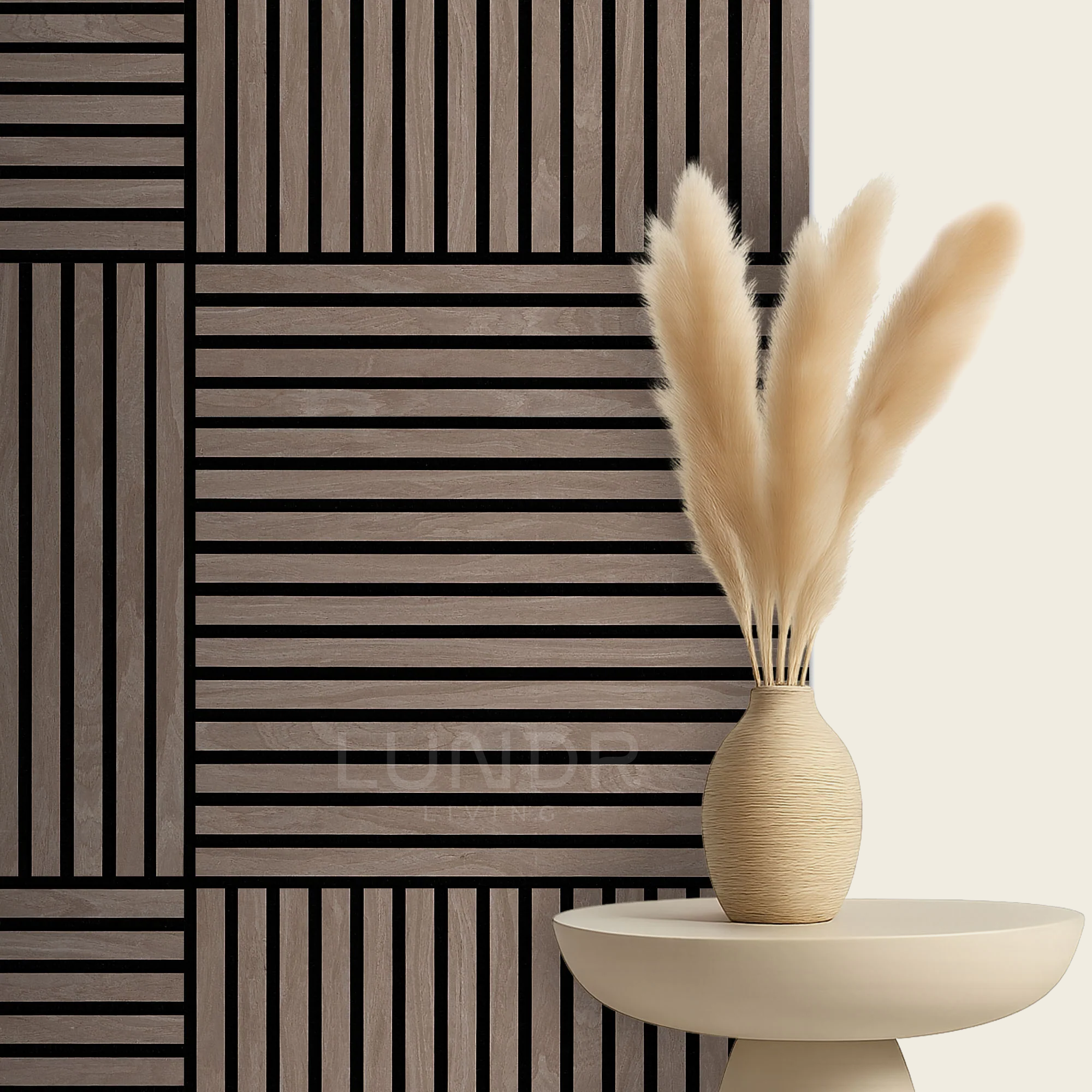 ASKA – Akoestische panelen - Eiken Walnoot 60x60 cm