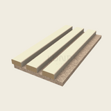 ASKA – Sample Beige on Beige - Proefstaal Akoestische Wandpanelen