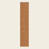 VELORA Brushed - Akoestisch Suede Wandpaneel 280×60 cm – Cognac