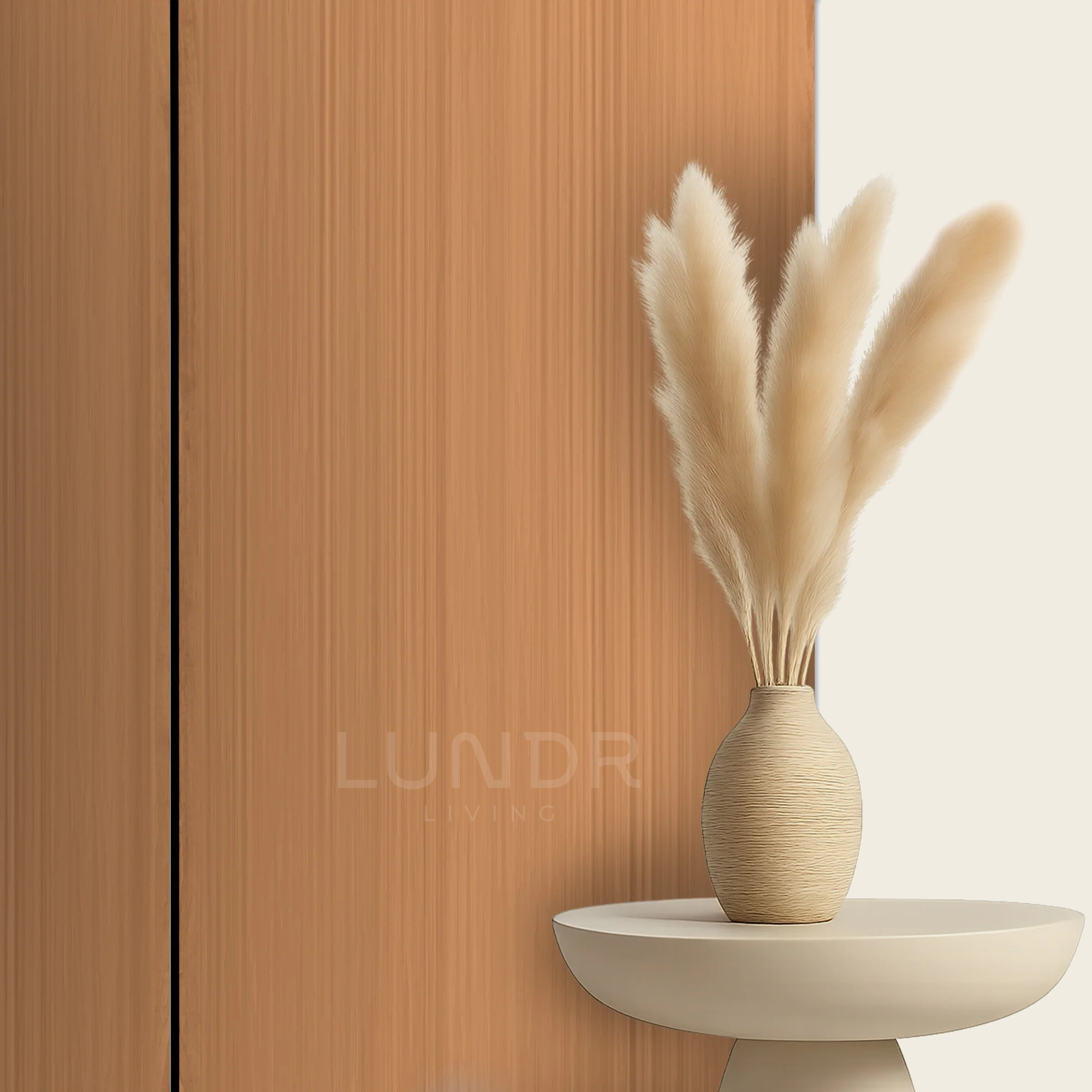 LOMA – Akoestische wandpanelen – Eiken Mokka 270 × 60 cm