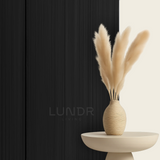 LOMA – Akoestische wandpanelen – Eiken Zwart 270 × 60 cm