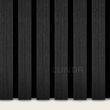 ASKA – Sample Eiken Zwart - Proefstaal Akoestische Wandpanelen