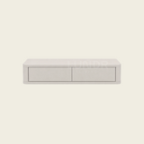 HALLA – Zwevende kast 100×27×15 cm – Beige