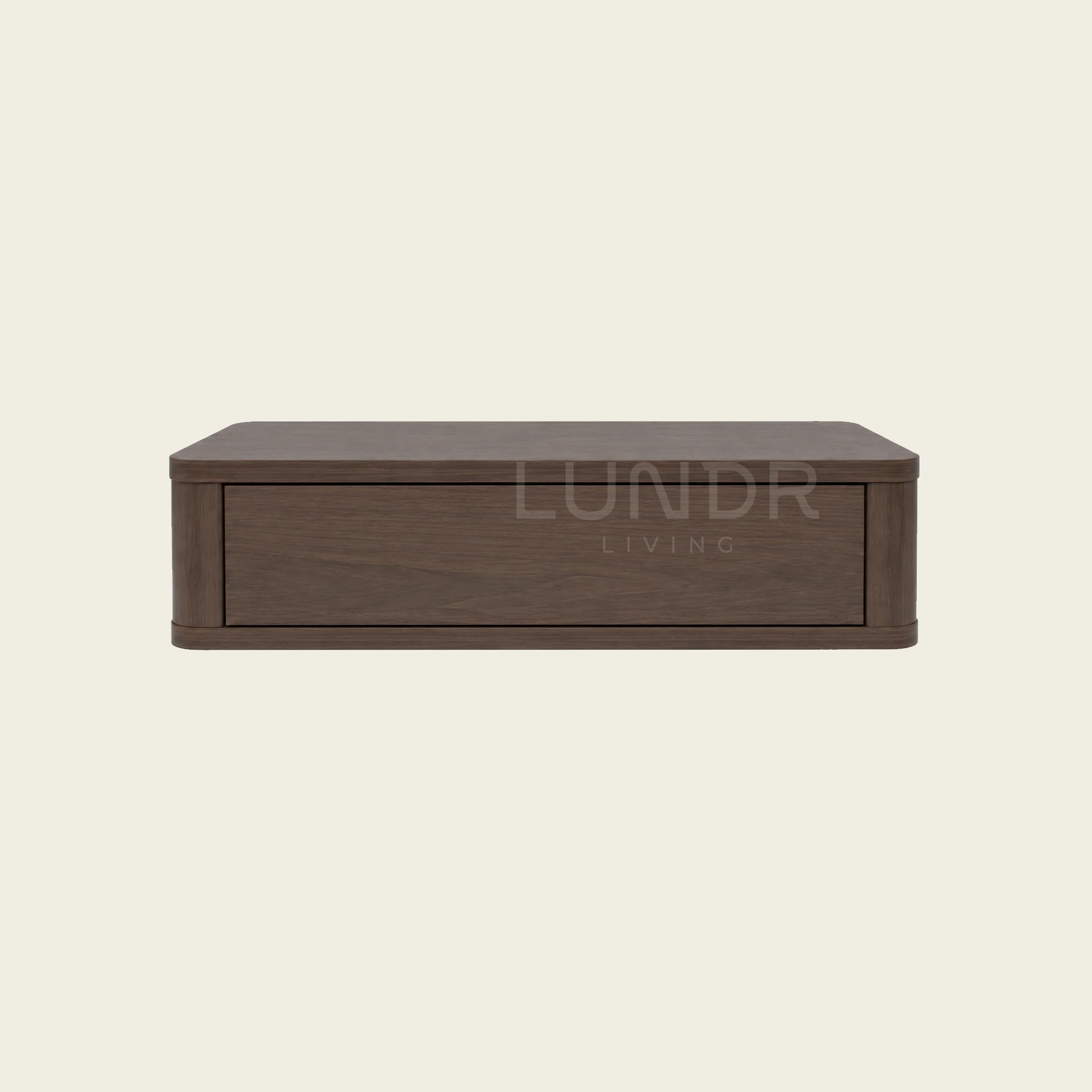 HALLA – Zwevende kast 60×27×15 cm – Walnut Oak