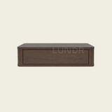 HALLA – Zwevende kast 60×27×15 cm – Walnut Oak