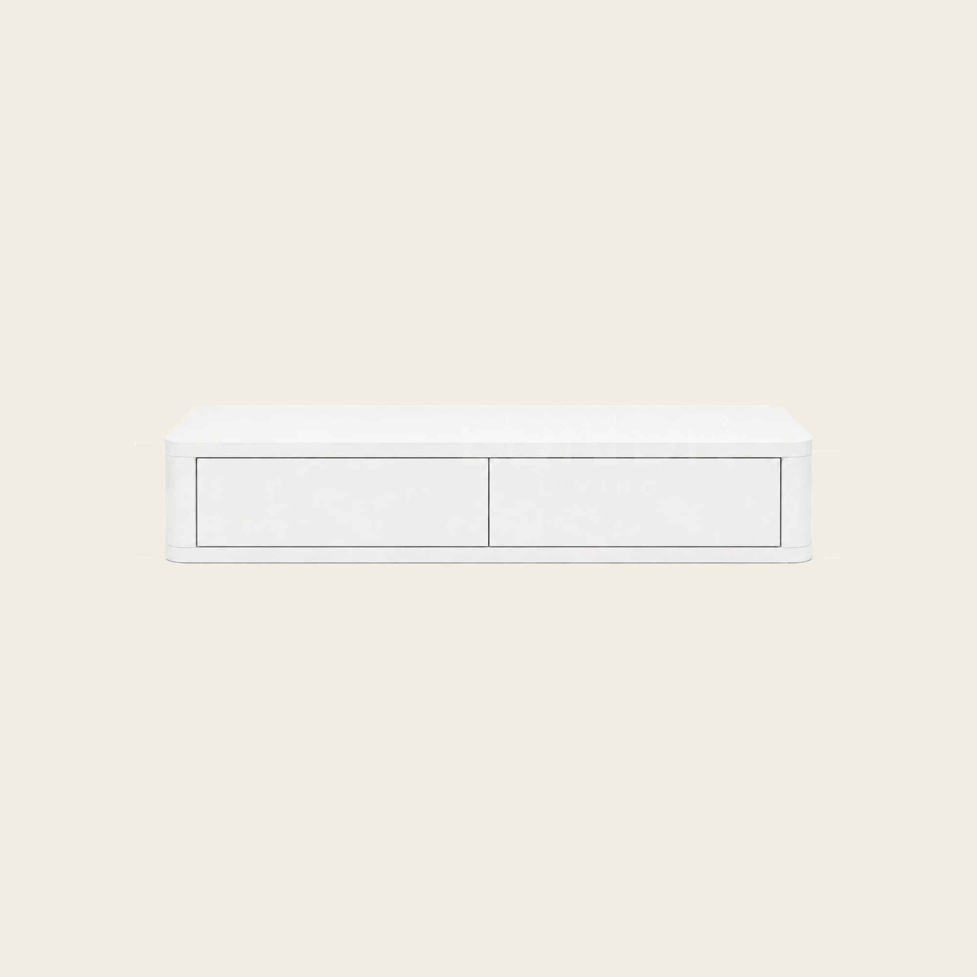 HALLA – Zwevende kast 100×27×15 cm – White