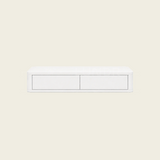 HALLA – Zwevende kast 100×27×15 cm – White