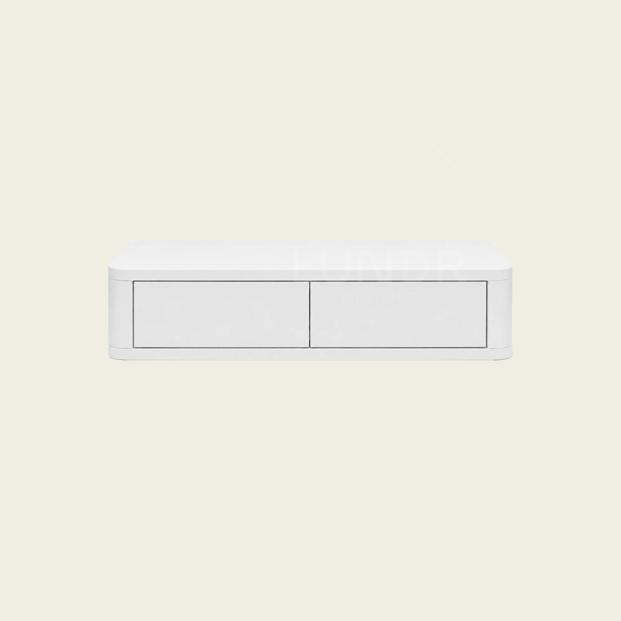 HALLA – Zwevende kast 80 x 27 x 15 cm - White