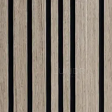 ASKA – Tripple Mokka - Proefstaal Lattenwand Akoestische Wandpanelen